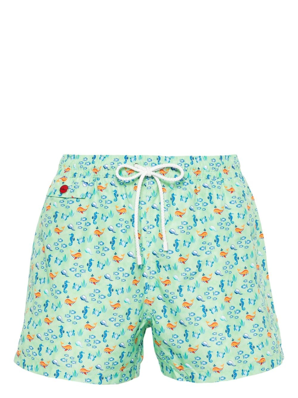 Printed swim shorts