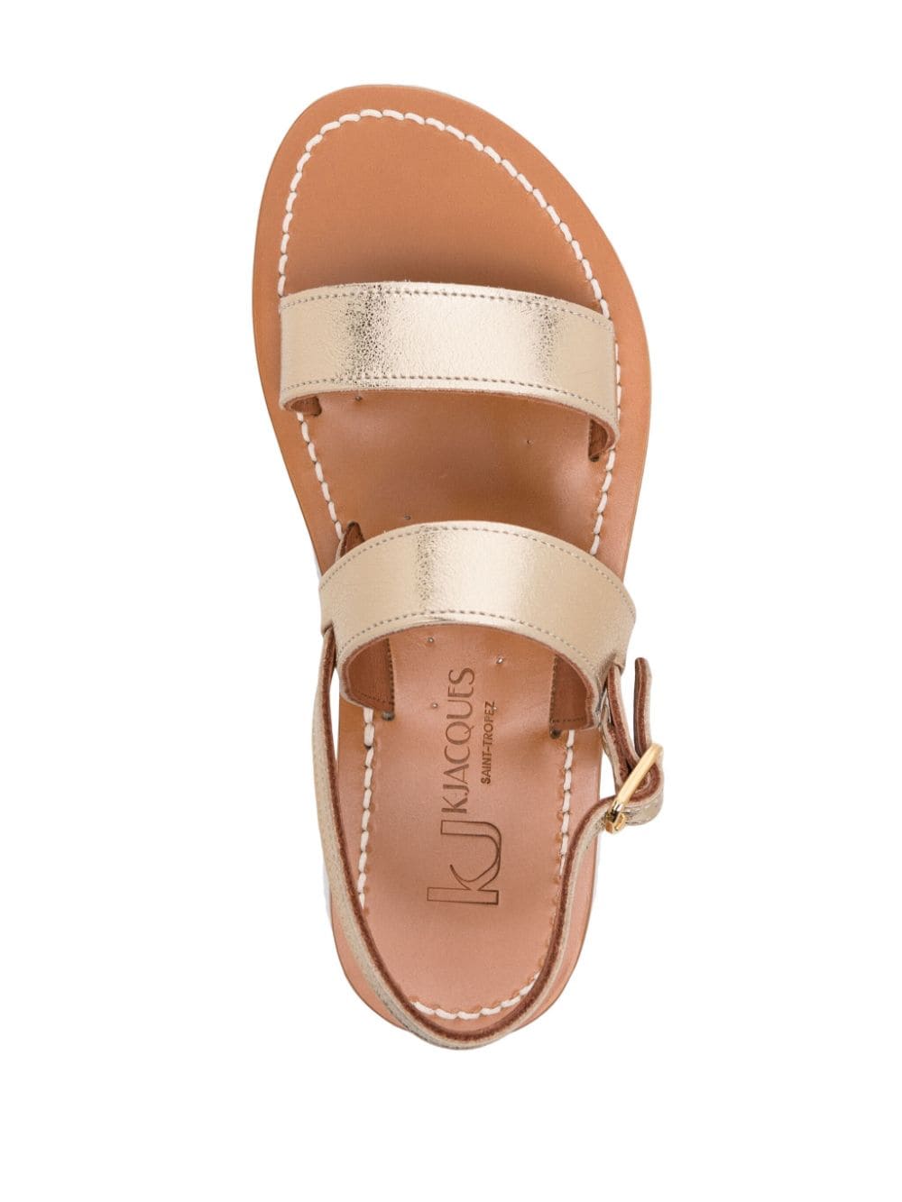 Barigoule leather flat sandals