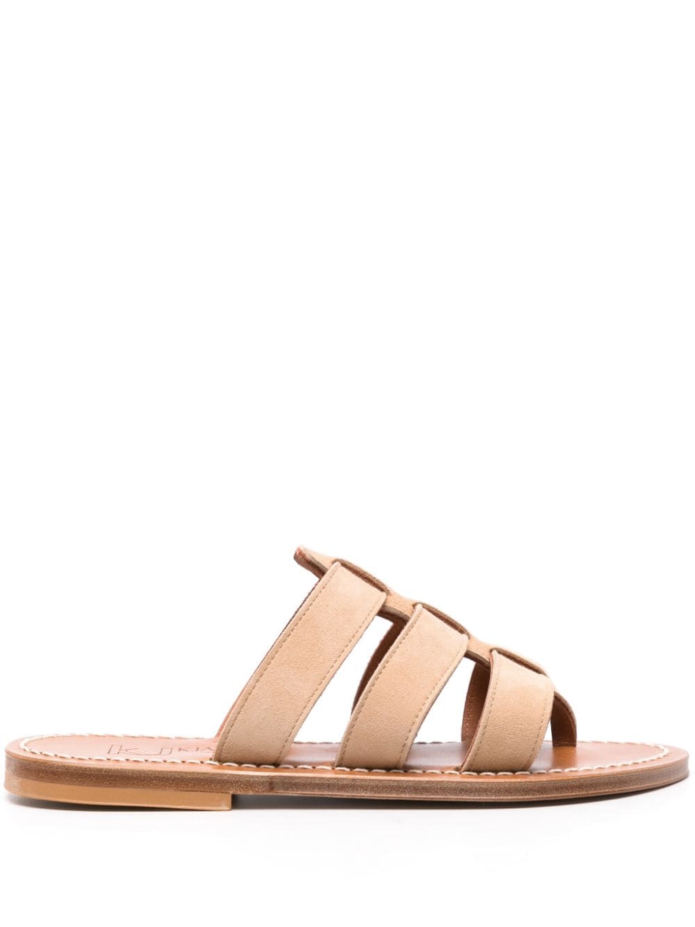 Dolon leather flat mules