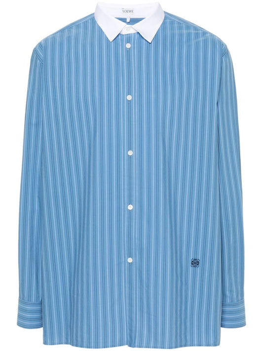 Striped cotton shirt