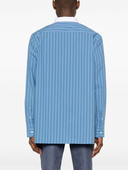 Striped cotton shirt