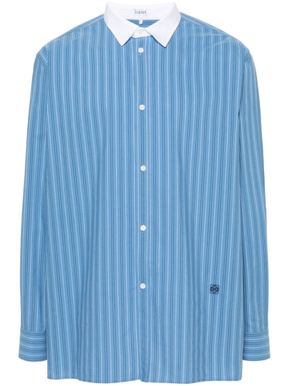 Striped cotton shirt