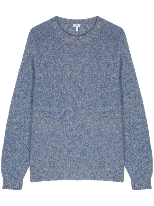 Wool crewneck jumper