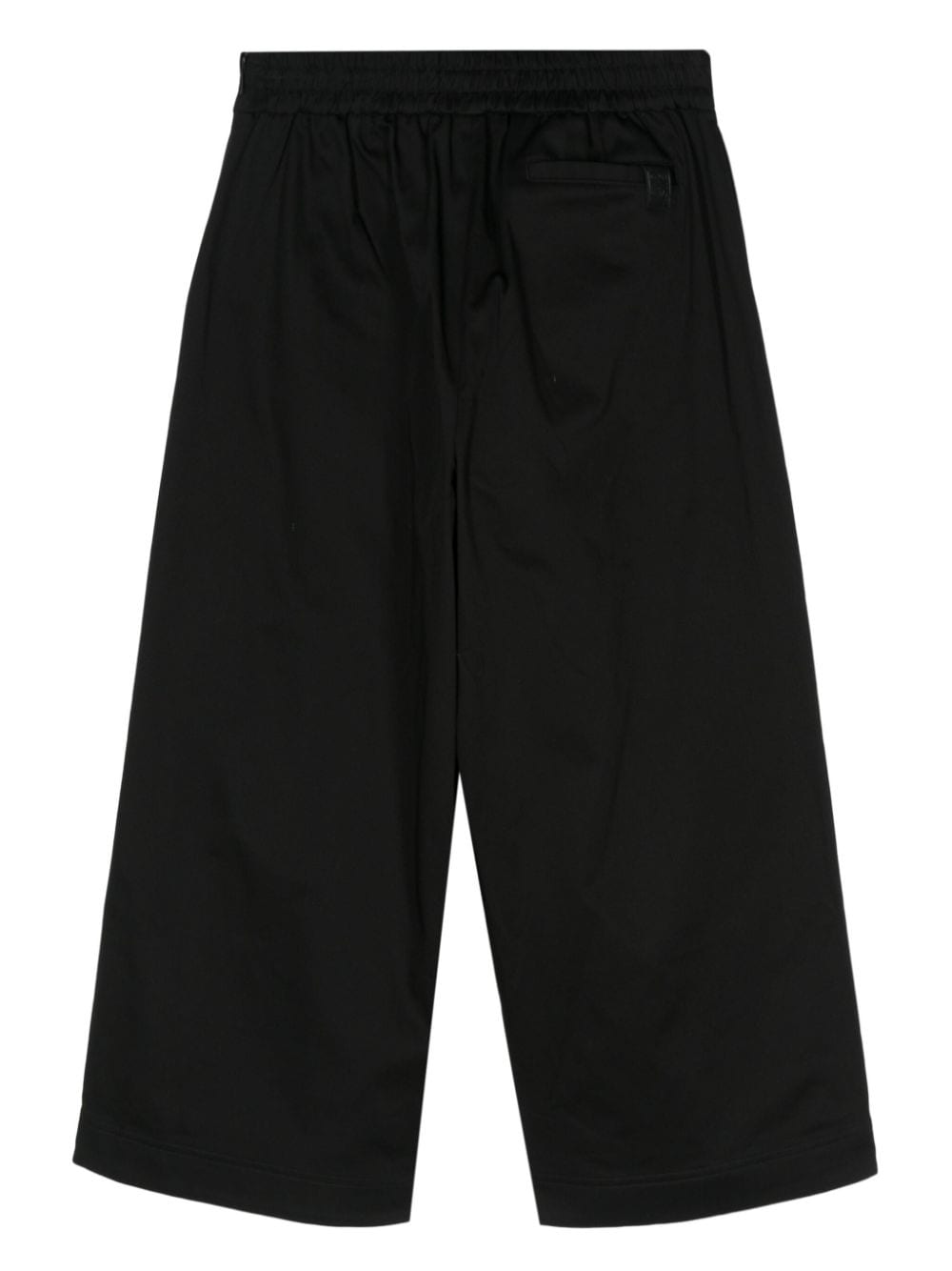 Wrapped cropped trousers