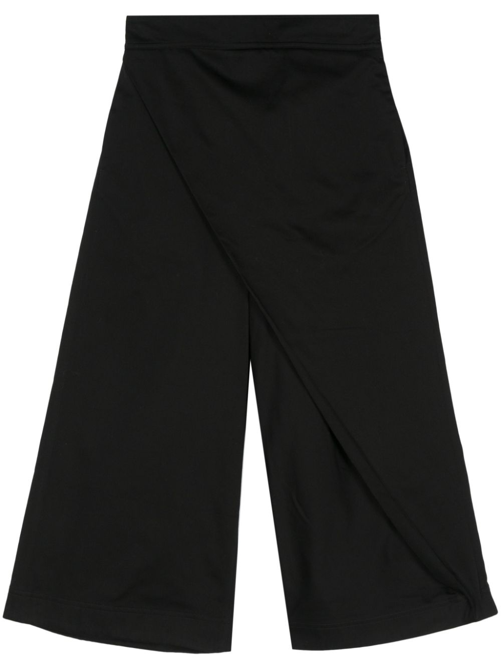 Wrapped cropped trousers