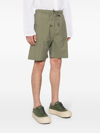 Cotton blend shorts