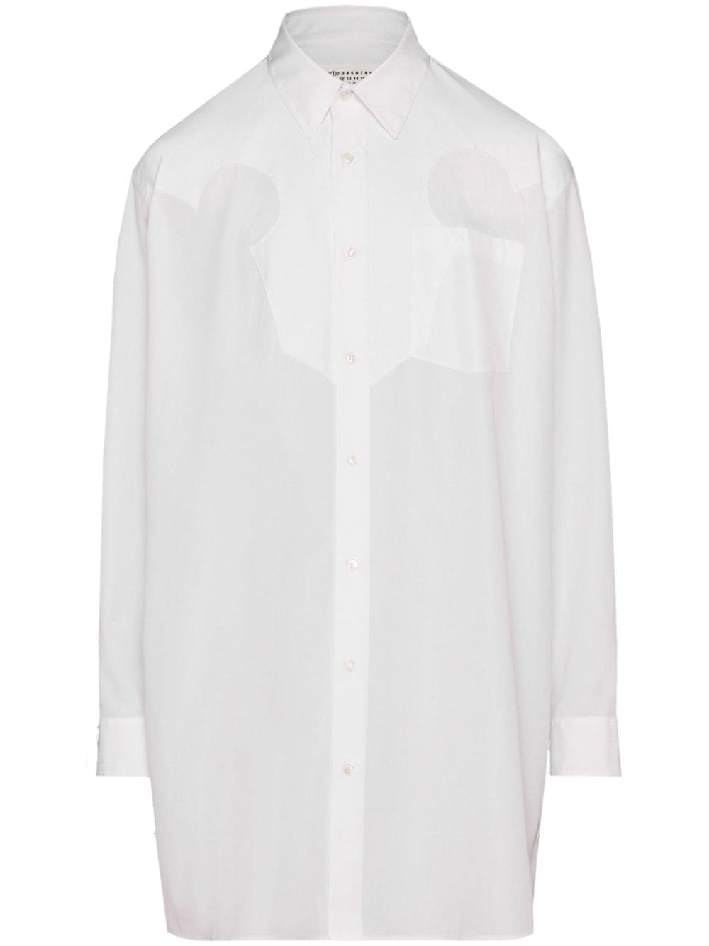 Oversized cotton shirt