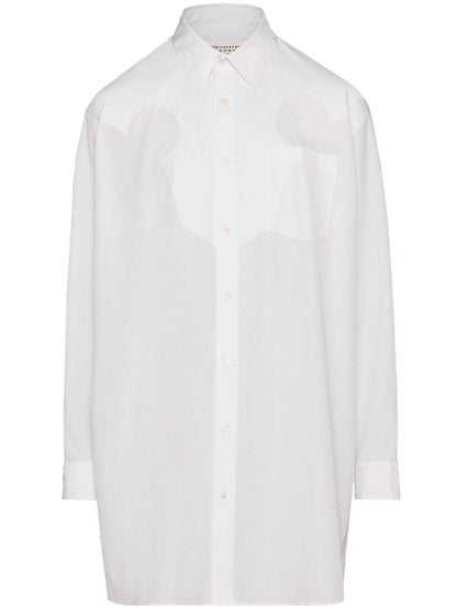 Oversized cotton shirt