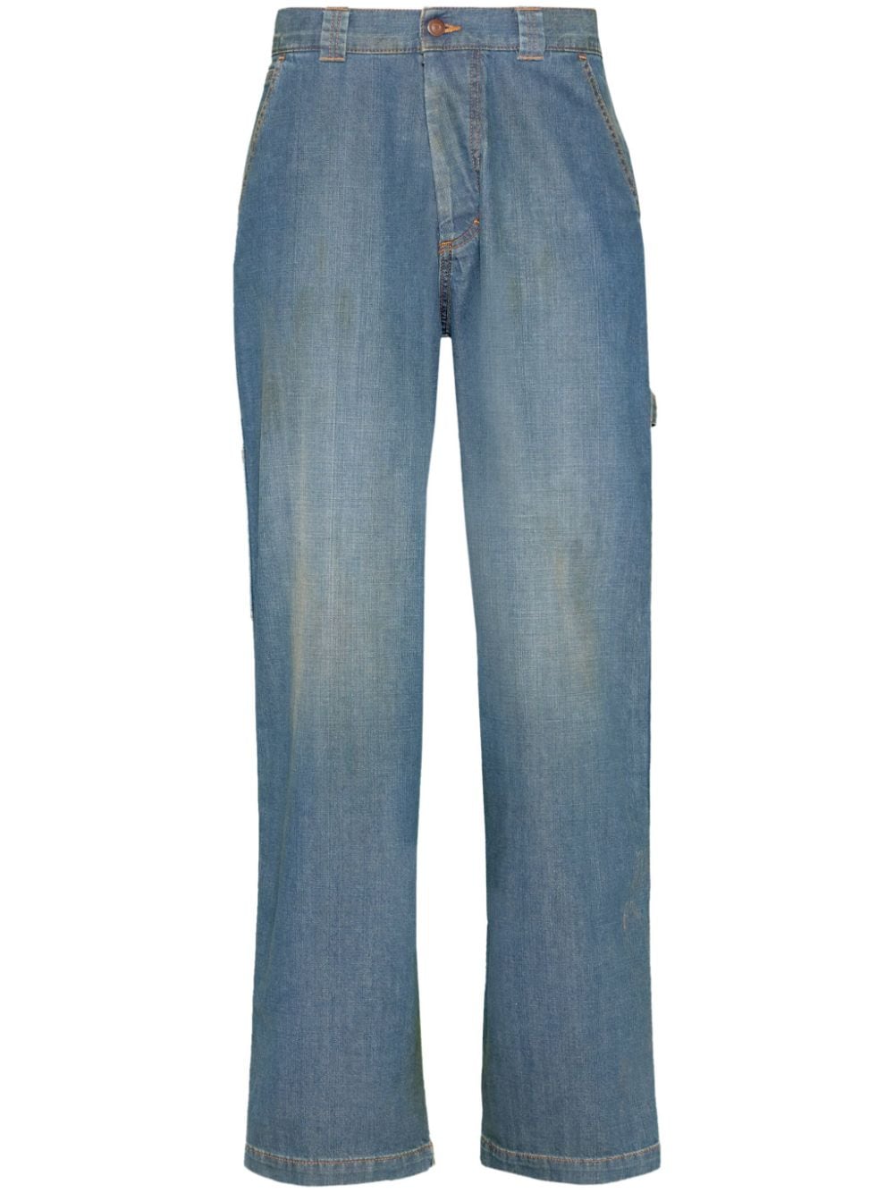 Denim cotton jeans