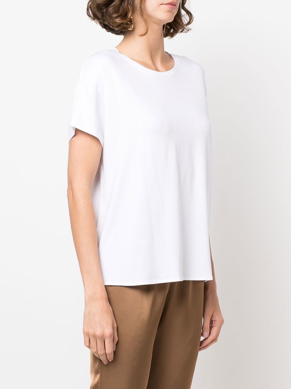 Oversized viscose t-shirt