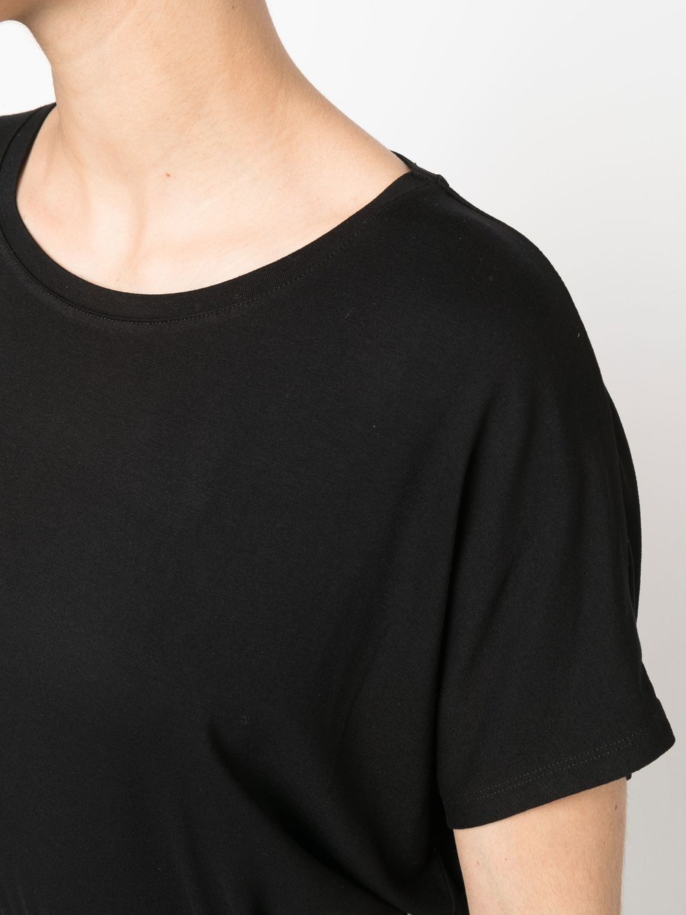 Oversized viscose t-shirt