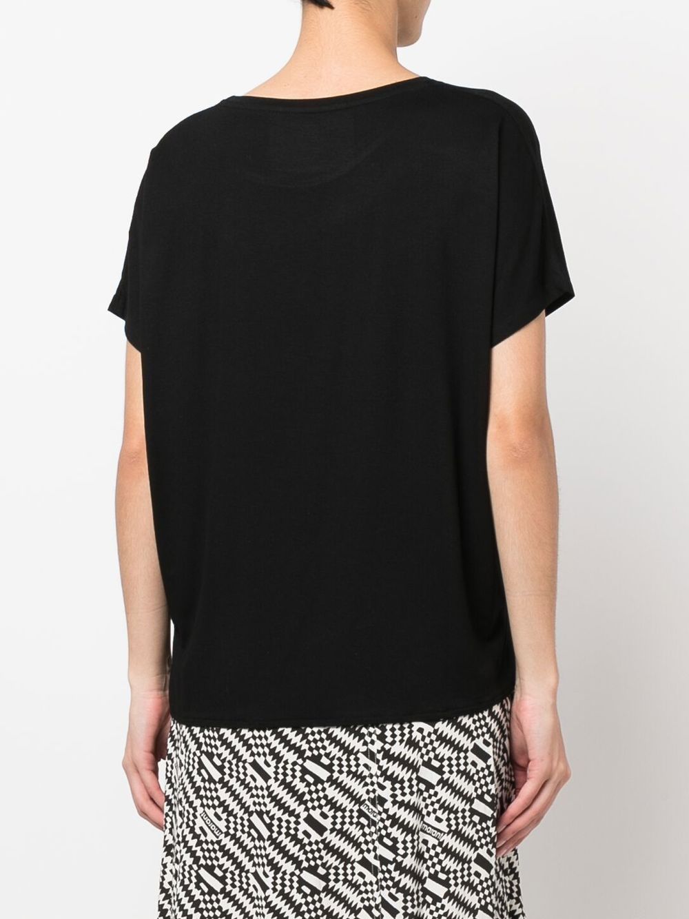 Oversized viscose t-shirt