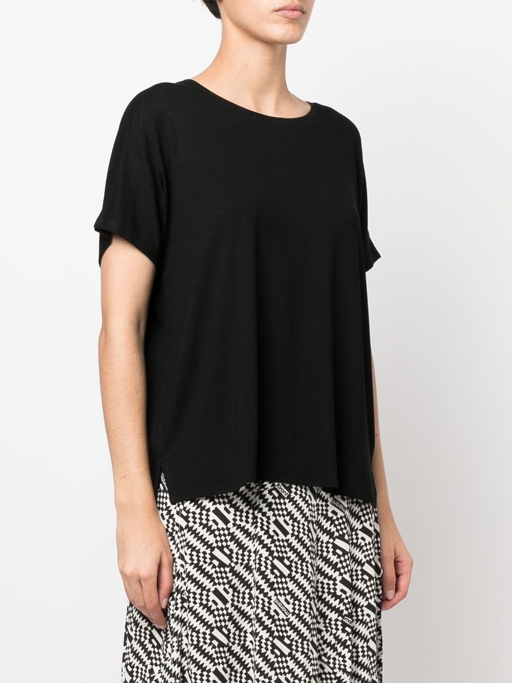 Oversized viscose t-shirt