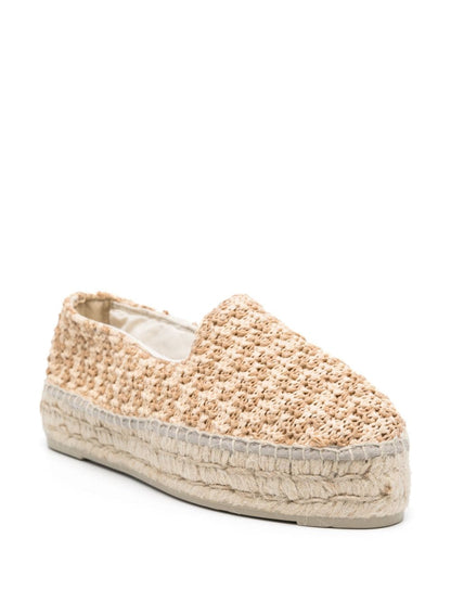 Yucatán zig-zag raffia espadrilles