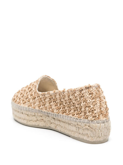 Yucatán zig-zag raffia espadrilles