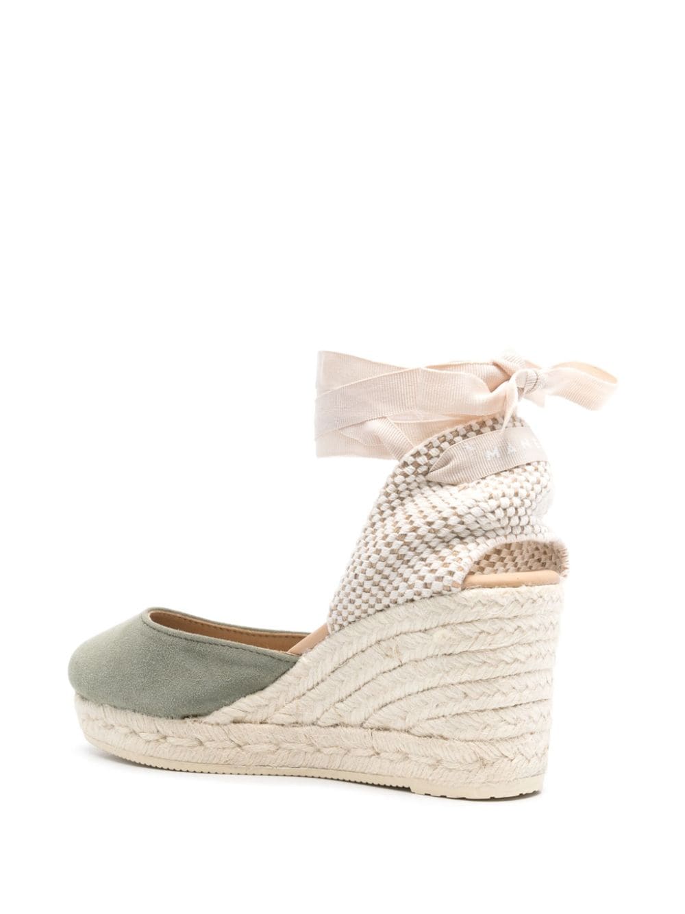 Hamptons suede low wedge espadrilles