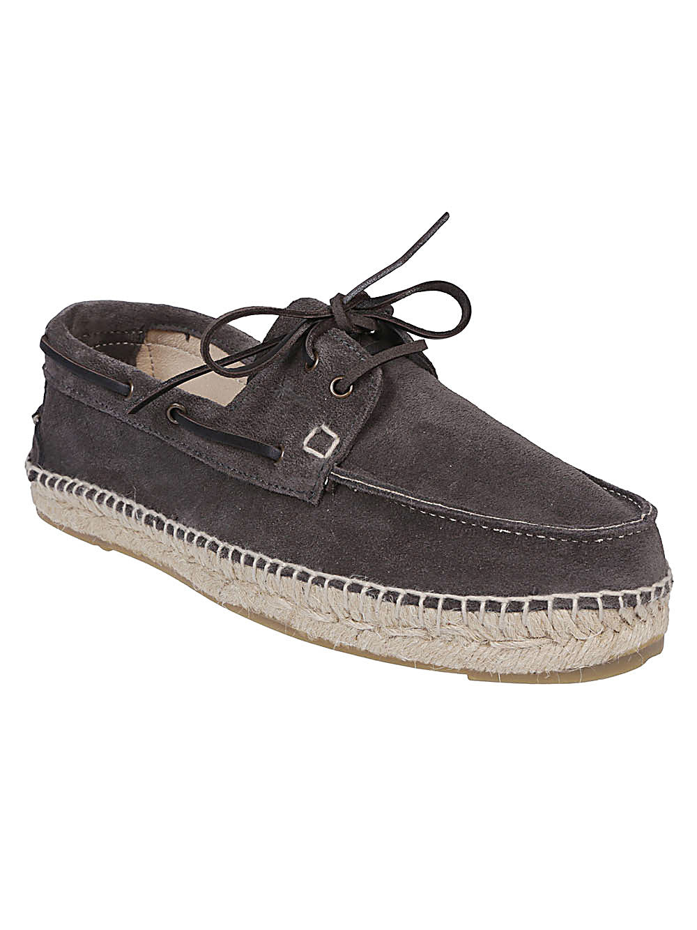 Hamptons suede boat-shoes espadrilles