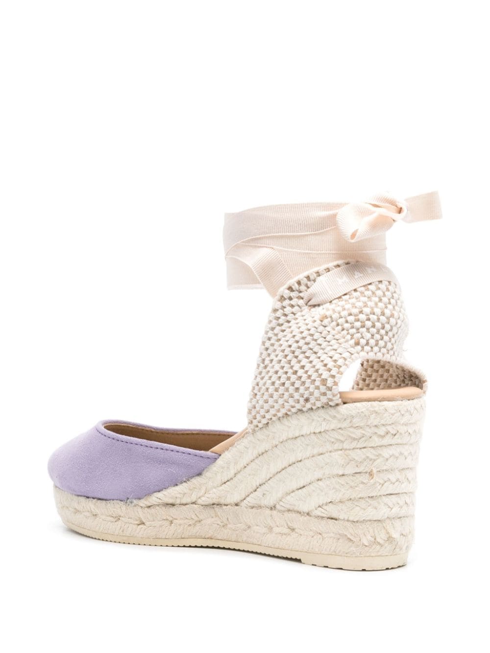 Hamptons suede low wedge espadrilles