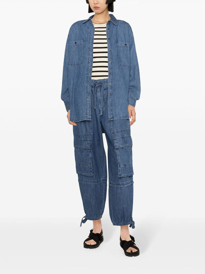 Verane denim cotton shirt