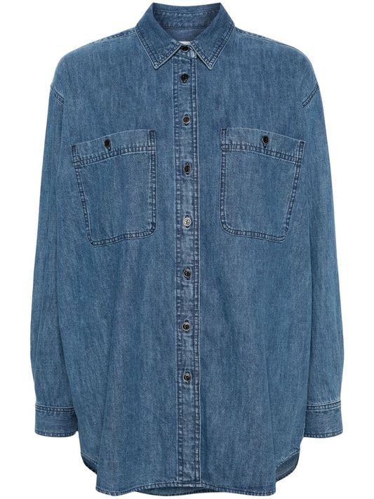 Verane denim cotton shirt