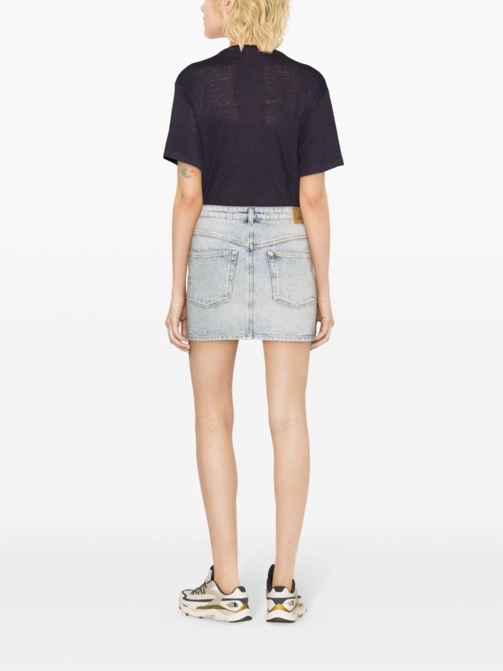 Vesna denim mini skirt