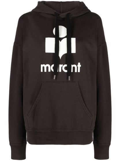 Mansel logo cotton hoodie