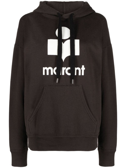 Mansel logo cotton hoodie