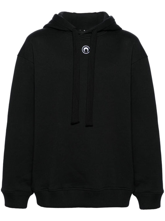 Logo organic cotton hoodie