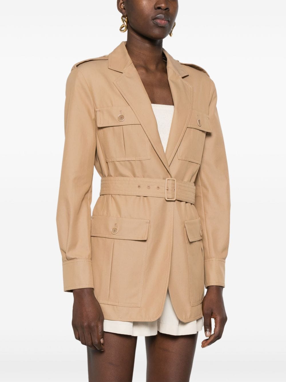 Cotton trench coat