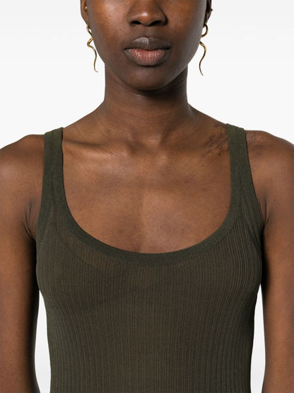 Silk tank top