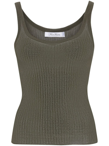 Silk tank top