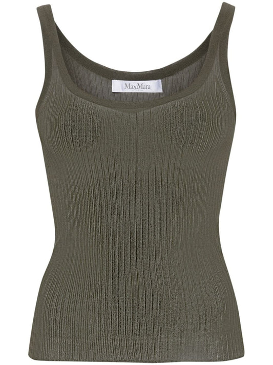 Silk tank top