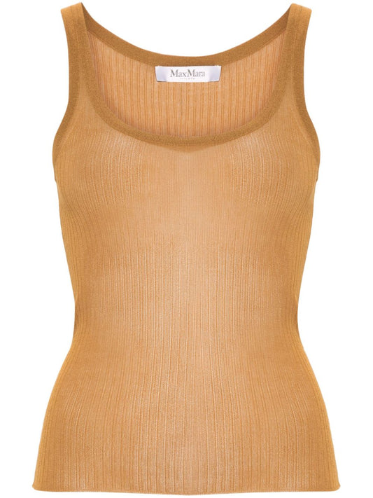 Silk tank top