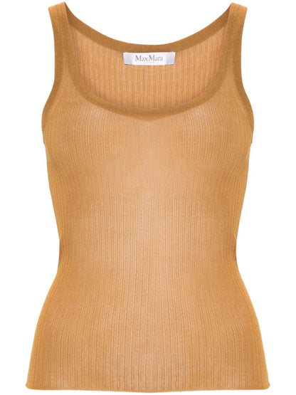 Silk tank top