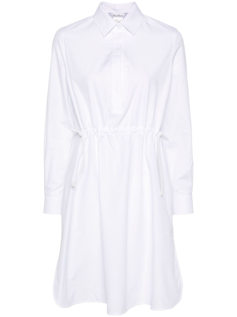 Cotton midi shirtdress