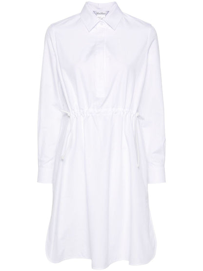 Cotton midi shirtdress