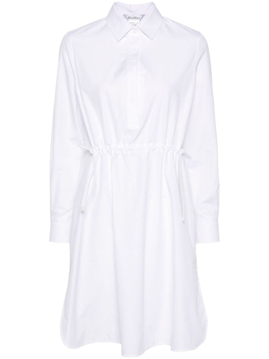 Cotton midi shirtdress