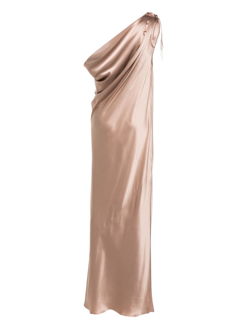 Silk long dress