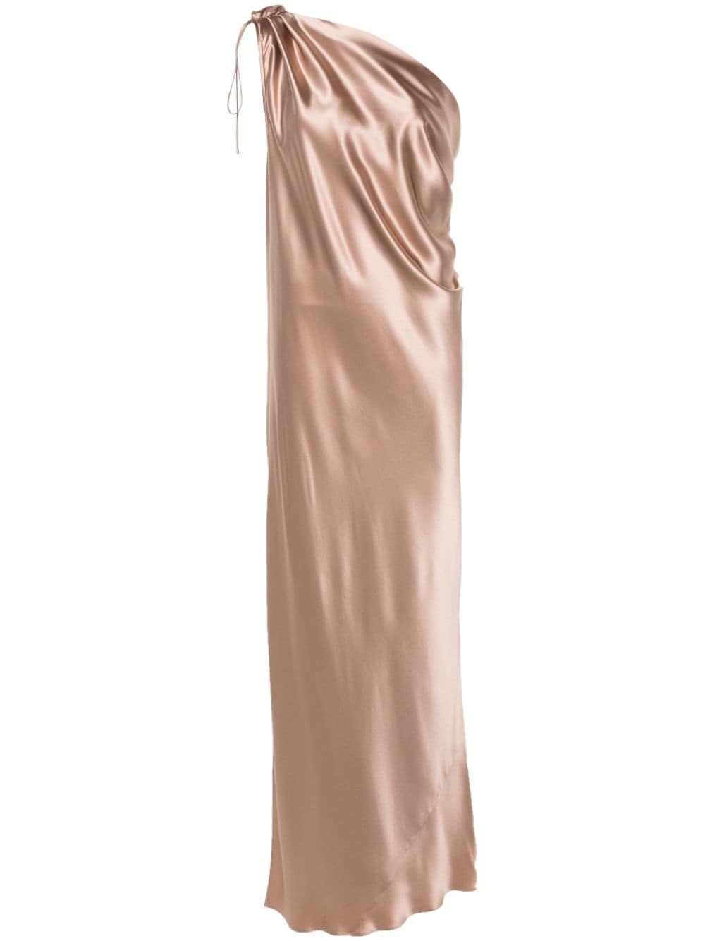 Silk long dress