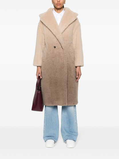 Wool midi coat