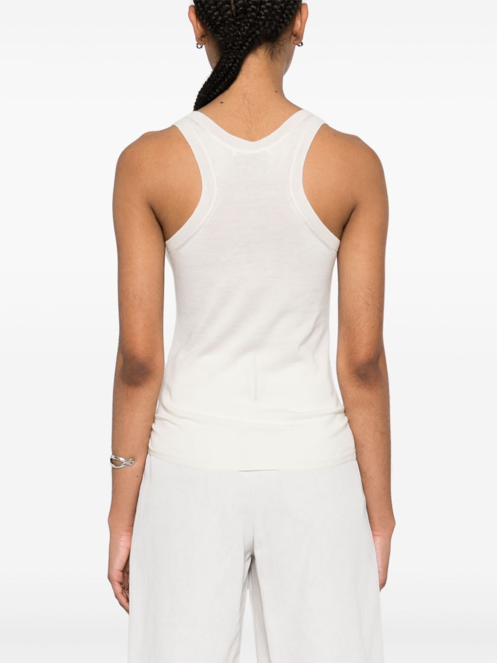 Cashmere tank top