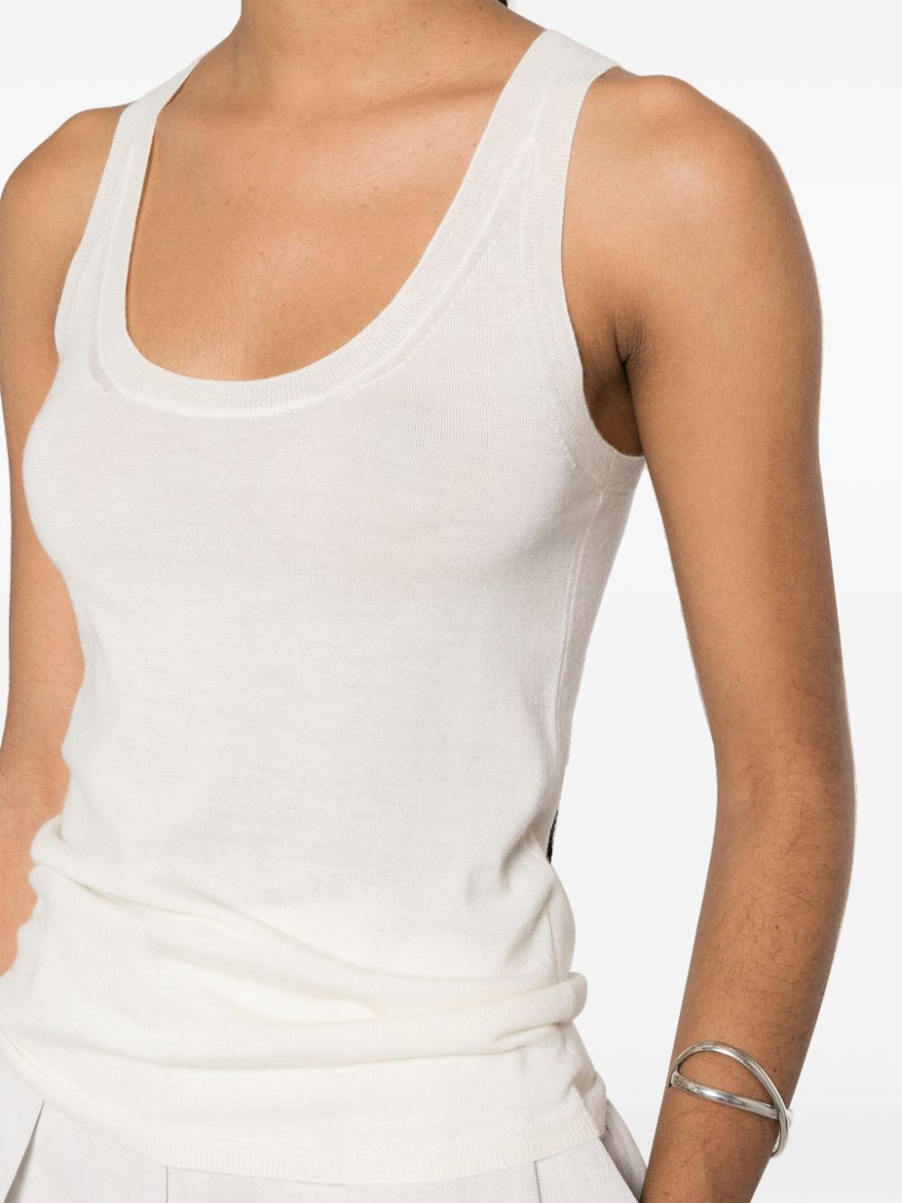 Cashmere tank top