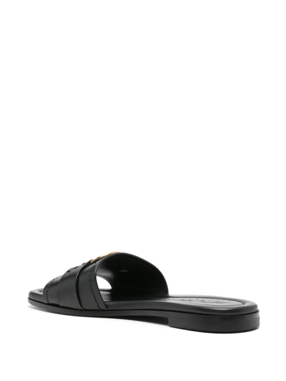 Bell leather flat sandals