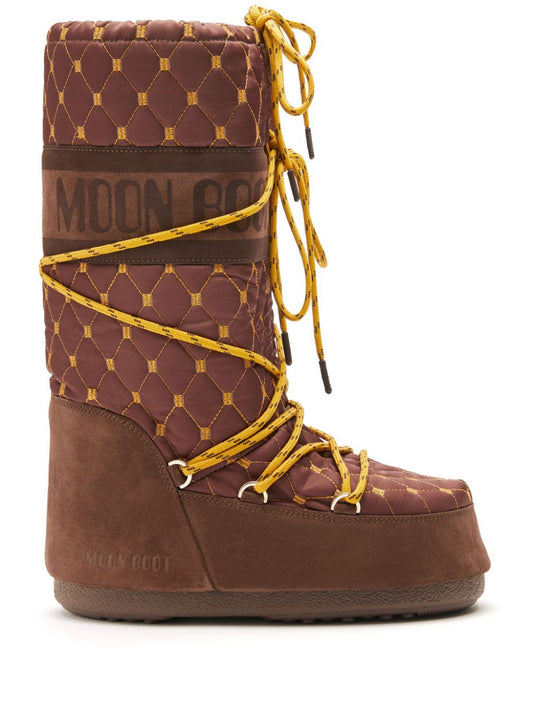 Icon quilted snow boots