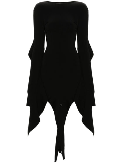 Asymmetric mini dress