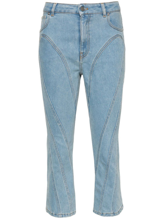 Denim skinny jeans