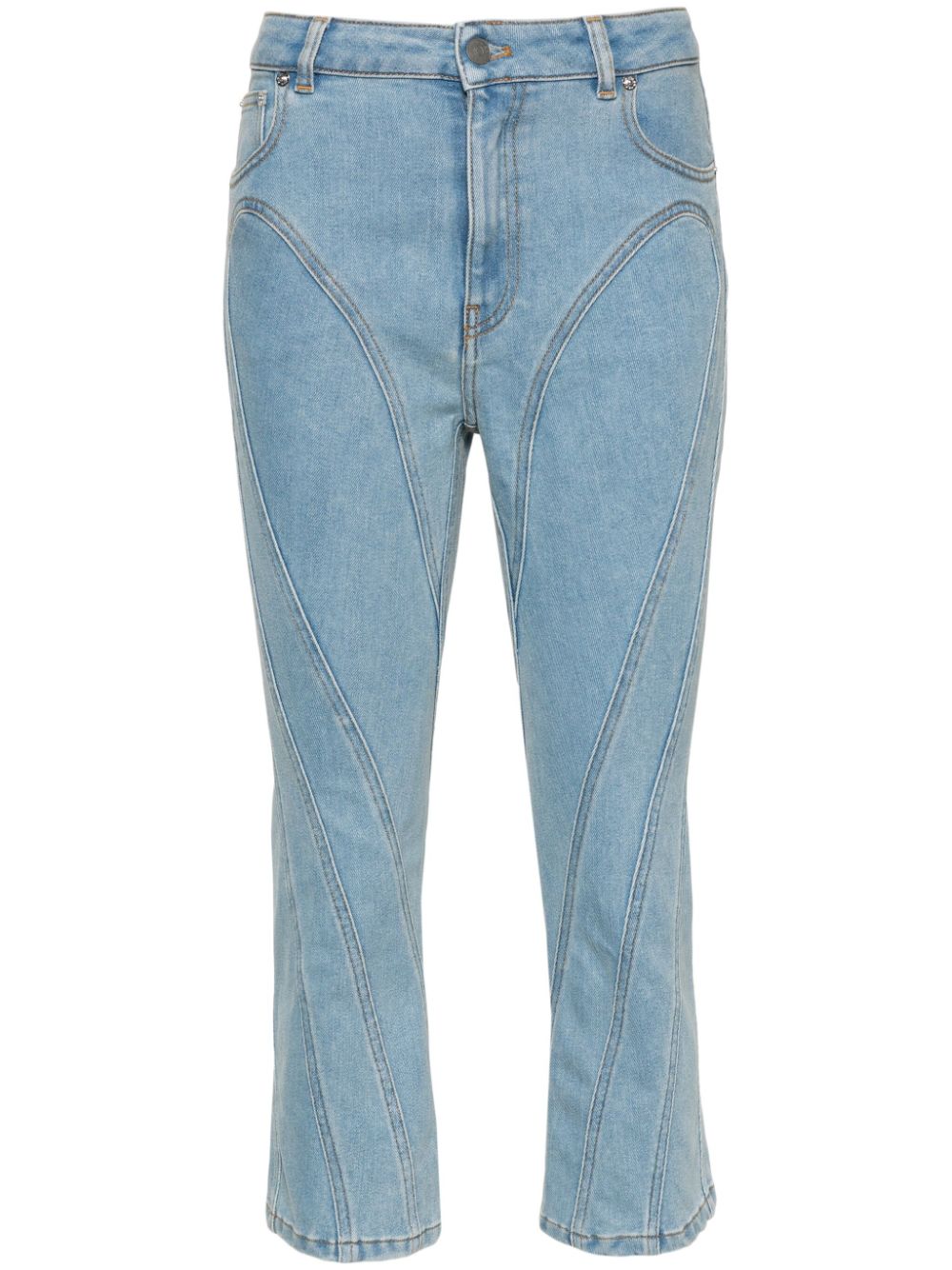 Denim skinny jeans