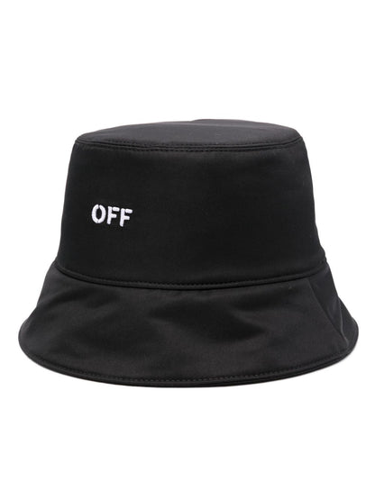 Logo reversible bucket hat