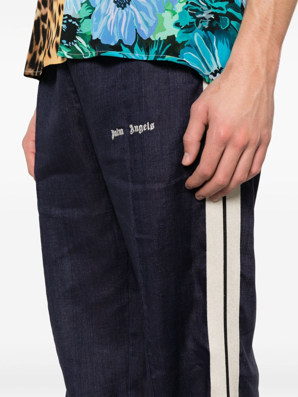 Logo track pants