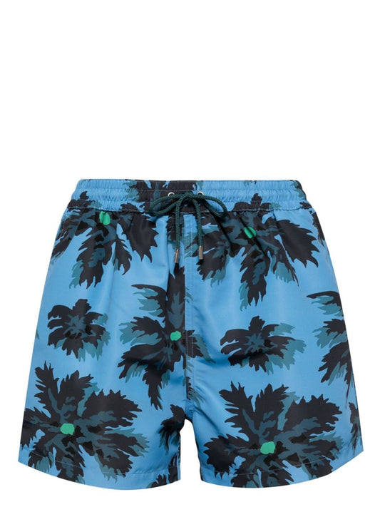 Palm burst print swim shorts